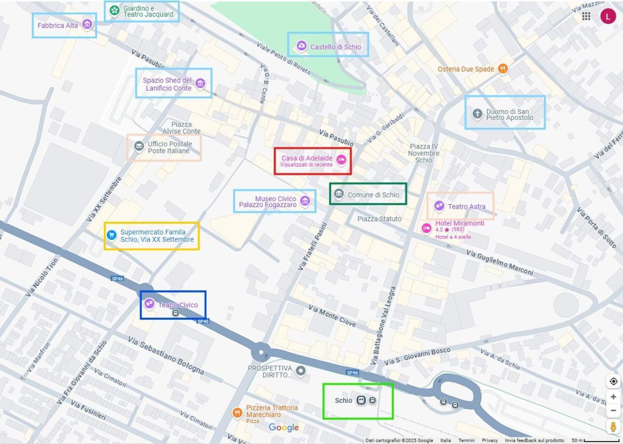 斯其奥Casa Di Adelaide公寓 外观 照片